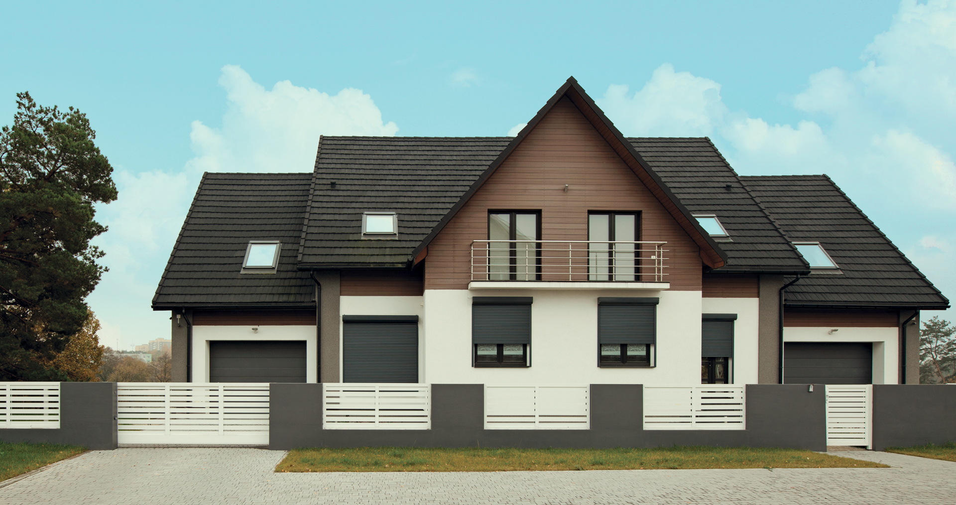 Забор с воротами